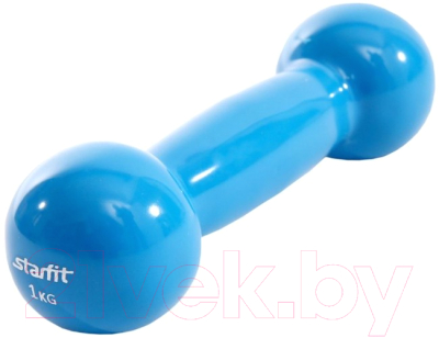 Гантель Starfit DB-102 (1кг, голубой)