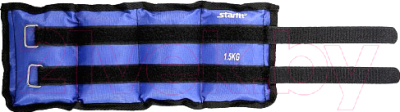 Комплект утяжелителей Starfit WT-401 (1.5кг, синий)