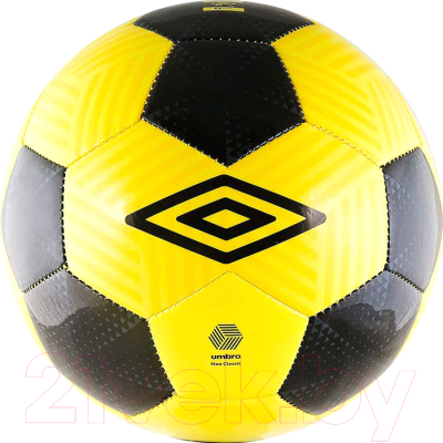 Футбольный мяч Umbro Neo Classic 20594U (размер 5, желтый/черный)
