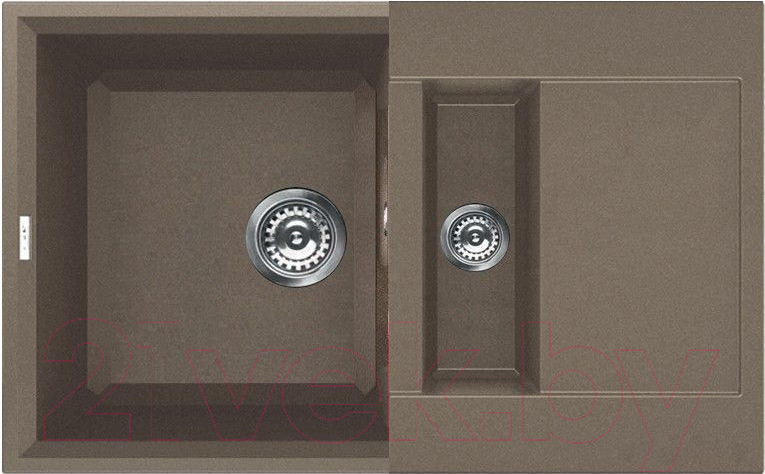 Мойка кухонная Elleci Easy 325 Tortora G43 / LGY32543