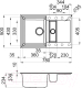 Мойка кухонная Elleci Easy 325 Tortora G43 / LGY32543 — фото 4