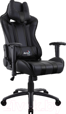 Кресло геймерское AeroCool AC120 AIR-B (черный)