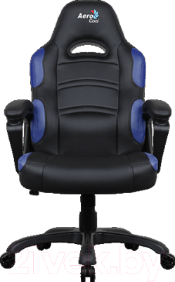 Кресло геймерское AeroCool AC80C AIR-BB (черный/синий)