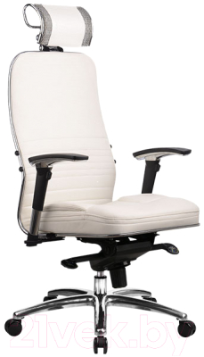 Кресло офисное Metta Samurai KL-3.02 (белый лебедь)