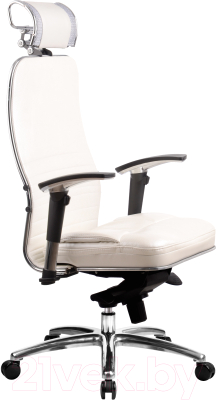 Кресло офисное Metta Samurai KL-3.02 (белый лебедь)