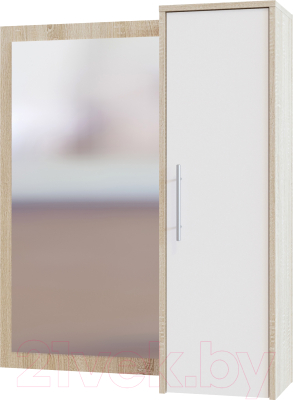 Шкаф навесной Сокол-Мебель ПЗ-4 (дуб сонома5/белый6)