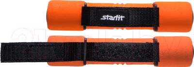 Набор гантелей Starfit DB-203 (1кг, оранжевый)