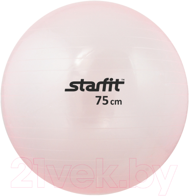 Фитбол гладкий Starfit GB-105 (75см, розовый)