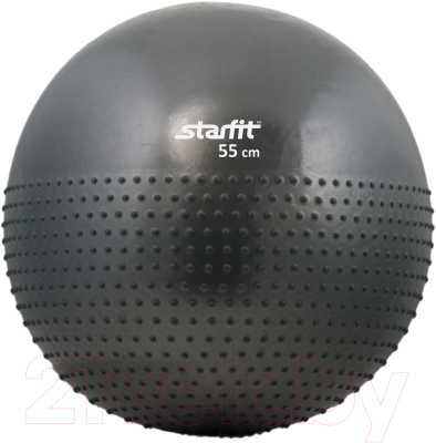 Фитбол массажный Starfit GB-201 (55см, серый)