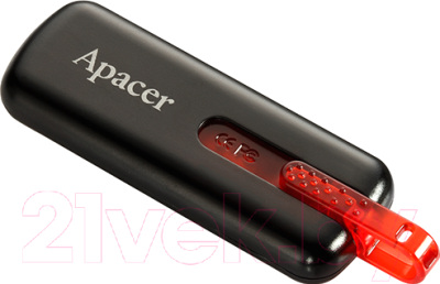 Usb flash накопитель Apacer Handy Steno AH326 Black 8GB (AP8GAH326B-1)