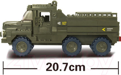 Конструктор Sluban Армейский грузовик / M38-B0301