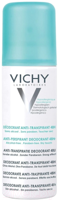 Антиперспирант-спрей Vichy Deodorants регулирующий 48ч (125мл)