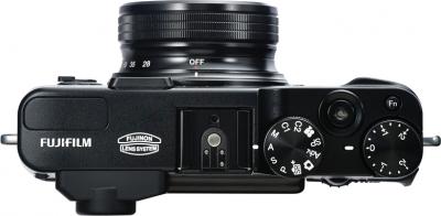 Компактный фотоаппарат Fujifilm FinePix X20 (Black) - вид сверху