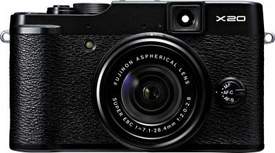 Компактный фотоаппарат Fujifilm FinePix X20 (Black) - общий вид