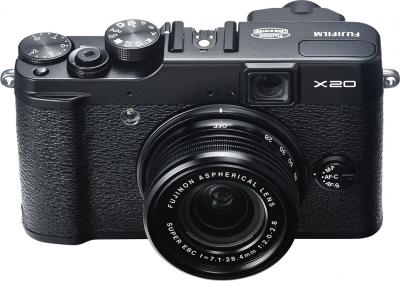 Компактный фотоаппарат Fujifilm FinePix X20 (Black) - общий вид