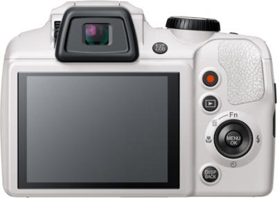 Компактный фотоаппарат Fujifilm FinePix S8200 (White) - вид сзади
