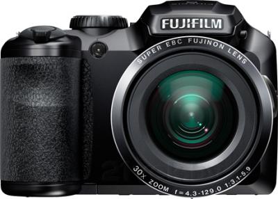 Компактный фотоаппарат Fujifilm FinePix S6800 (Black) - вид спереди