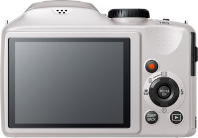 Компактный фотоаппарат Fujifilm FinePix S4800 (White) - вид сзади