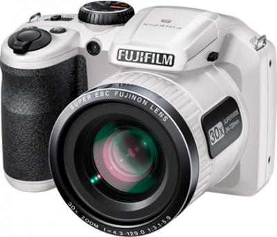 Компактный фотоаппарат Fujifilm FinePix S4800 (White) - общий вид