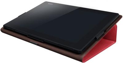 Чехол для планшета Sony SGP-CV5 (красный) - в сложенном виде