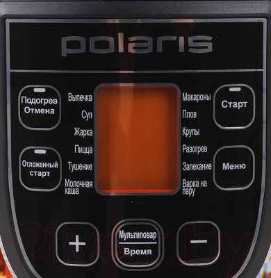 Мультиварка Polaris PMC 0511AD (черный) - панель