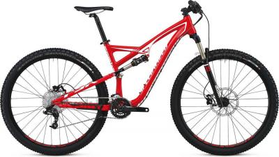Велосипед Specialized Camber FSR Comp 29 (L, Red-White, 2014) - общий вид