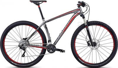 Велосипед Specialized Crave Expert 29 (L, Silver-Black-Red, 2014) - общий вид