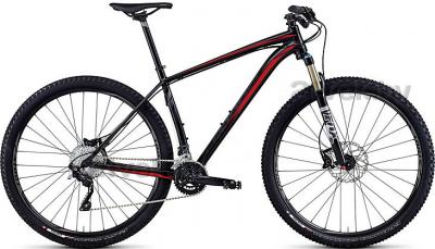 Велосипед Specialized Crave Pro 29 (L, Black-Rocket Red, 2014) - общий вид