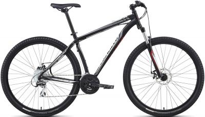 Велосипед Specialized Hardrock Disc 29 (S, Black-Silver-Red, 2014) - общий вид