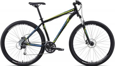 Велосипед Specialized Hardrock Sport Disc 29 (L, Black-Green-Cyan, 2014) - общий вид