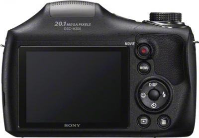 Компактный фотоаппарат Sony Cyber-shot DSC-H300 - вид сзади