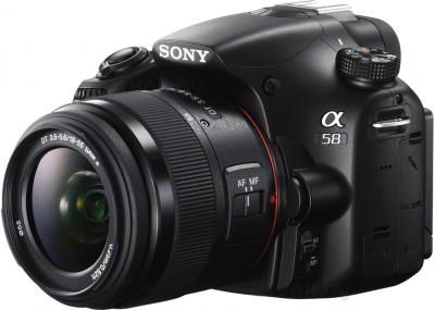 Зеркальный фотоаппарат Sony SLT-A58Y - общий вид