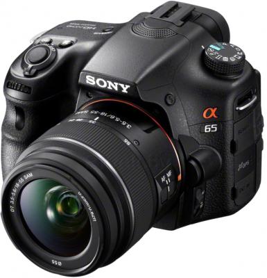 Зеркальный фотоаппарат Sony Alpha SLT-A65L - общий вид