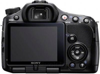 Зеркальный фотоаппарат Sony Alpha SLT-A65L - вид сзади