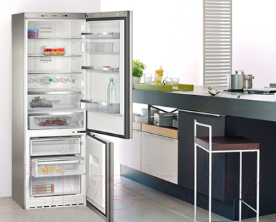 Холодильник с морозильником Siemens KG49NSB21R