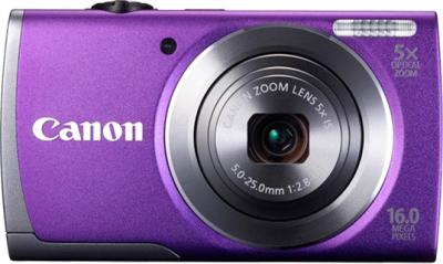 Компактный фотоаппарат Canon PowerShot A3500 (Purple) - вид спереди