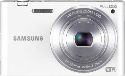Компактный фотоаппарат Samsung MV900F (White, EC-MV900FBPWRU) - вид спереди