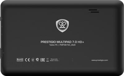 Планшет Prestigio MultiPad 7.0 HD+ 8GB (PMP3870C_DUO) - вид сзади