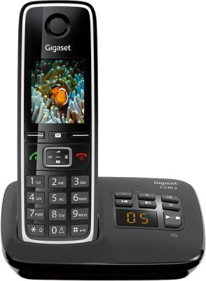 Беспроводной телефон Gigaset C530A (Black) - общий вид