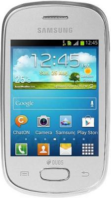 Смартфон Samsung S5282 Galaxy Star Duos (Silver) - общий вид