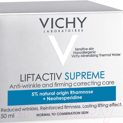 Крем для лица Vichy Liftactiv Supreme против морщин для упругости для нормальн. кожи (50мл)