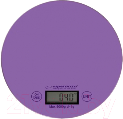 Кухонные весы Esperanza Mango EKS003V (фиолетовый)