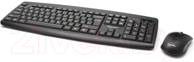 Клавиатура+мышь Gembird KBS-8000 (черный)
