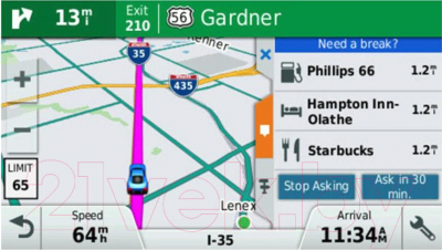 GPS навигатор Garmin DriveLuxe 50 LMT-D
