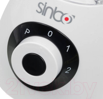 Блендер стационарный Sinbo SHB-3089 (белый/синий)