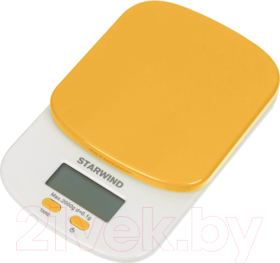 Кухонные весы StarWind SSK2158 (оранжевый)