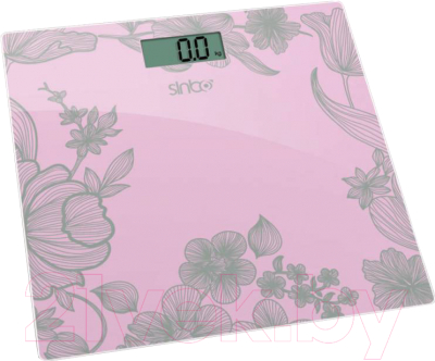 Напольные весы электронные Sinbo SBS-4429 (розовый)