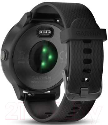 Умные часы Garmin Vivoactive 3 / 010-01769-12 (черный/темный безель)