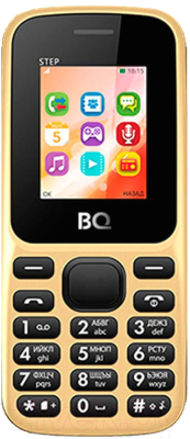 Мобильный телефон BQ Step BQ-1805 (кофейный)