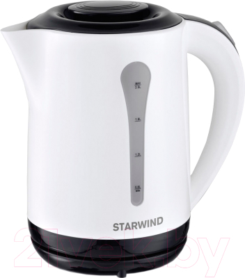 Электрочайник StarWind SKP2212 (белый/черный)